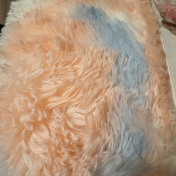 2 PC TWIN SHAGGY COMFORTER SET MILTI COLOR SOFT - Picture 2 of 7